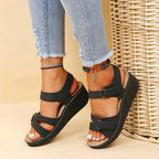 Marke Sandalen Damen in Schwarz, Beige, Rot, Braun — Image 5