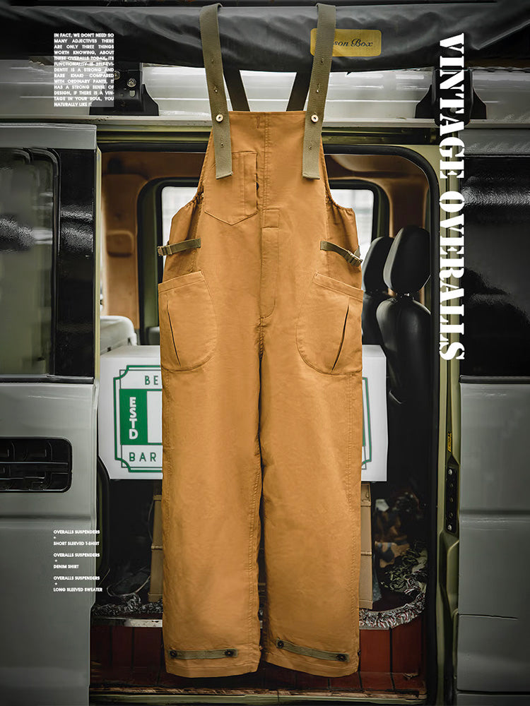 Milo Herren Overall | Baumwollmischung, Retro-Stil, Bequem — Image 3