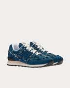574 SL Low Baskets in Denim Blau für stilvolle Auftritte. 3