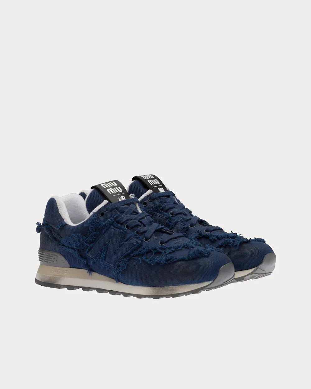 574 SL Low Baskets in Denim Royal Edition für stilvolle Auftritte. 4
