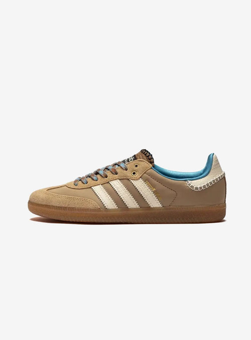 Adidas Samba Nylon Wales Bonner Sneakers in Wüstensand.