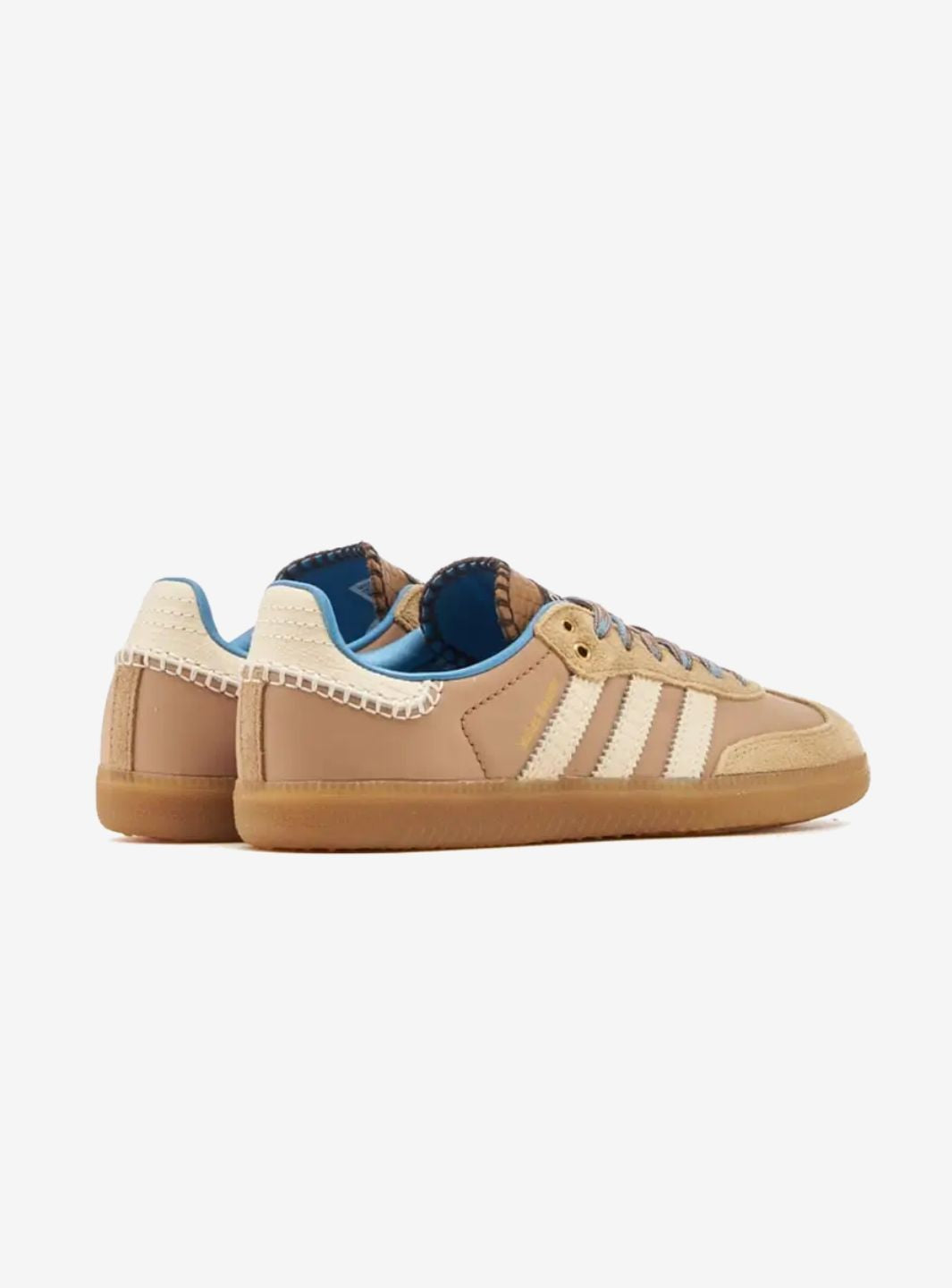 Adidas Samba Nylon Wales Bonner Sneakers in Wüstensand. 3