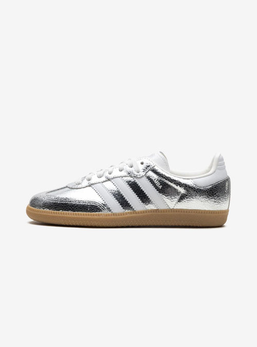 Adidas Samba OG Silber Metallic Sneaker für Damen