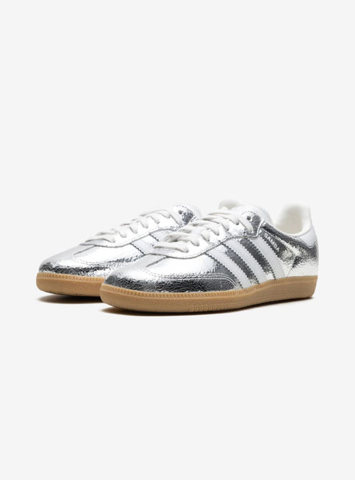 Adidas Samba OG Silber Metallic Sneaker für Damen 2