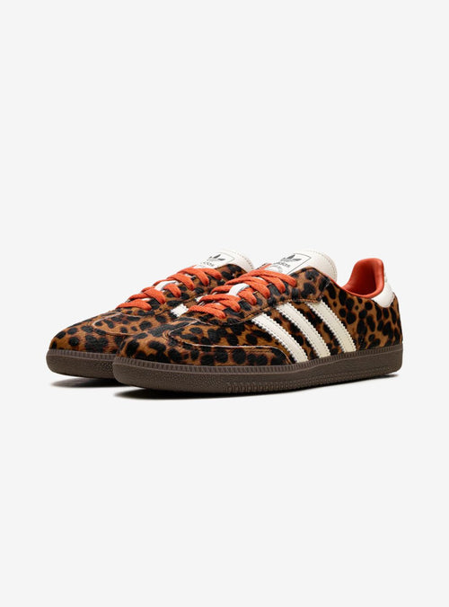 Adidas Samba OG Pre-Loved Rot Leopardenmuster Sneaker 2