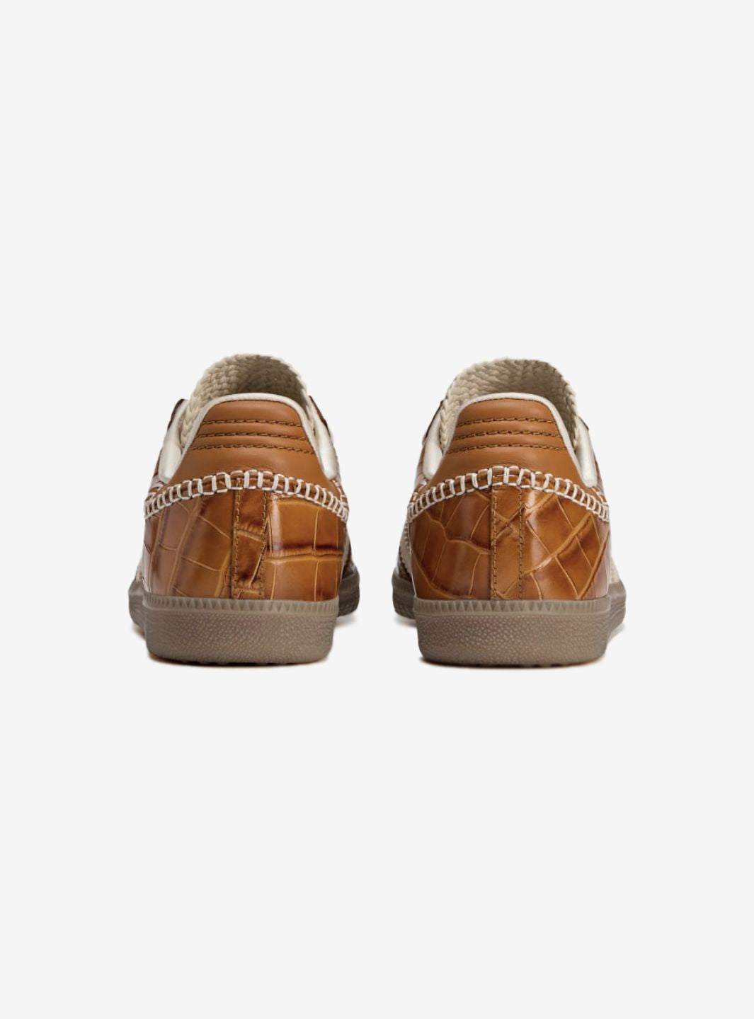 Adidas Samba Wales Bonner Crocodile Brown Sneakers mit Krokodileffekt 6