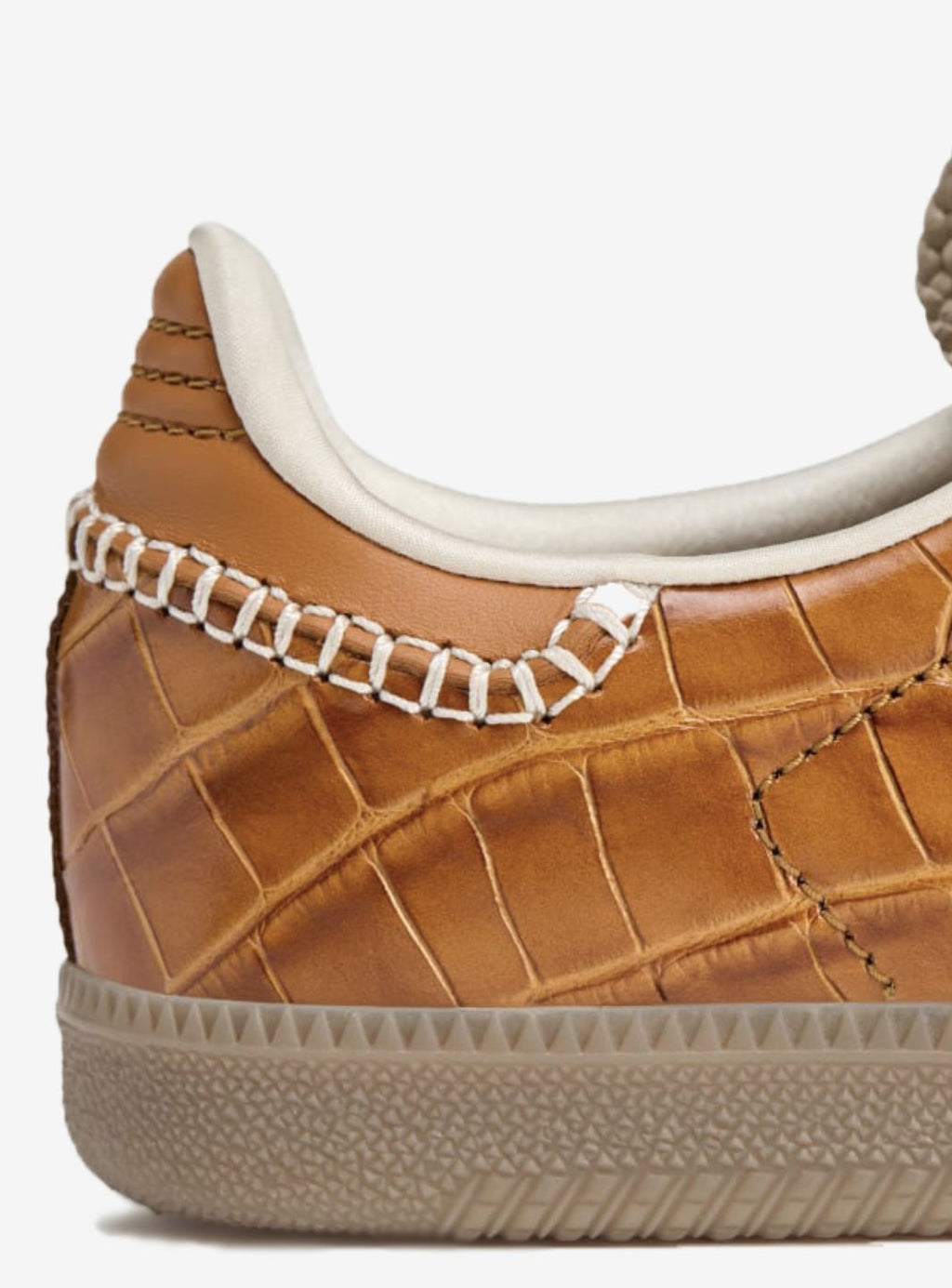 Adidas Samba Wales Bonner Crocodile Brown Sneakers mit Krokodileffekt 7