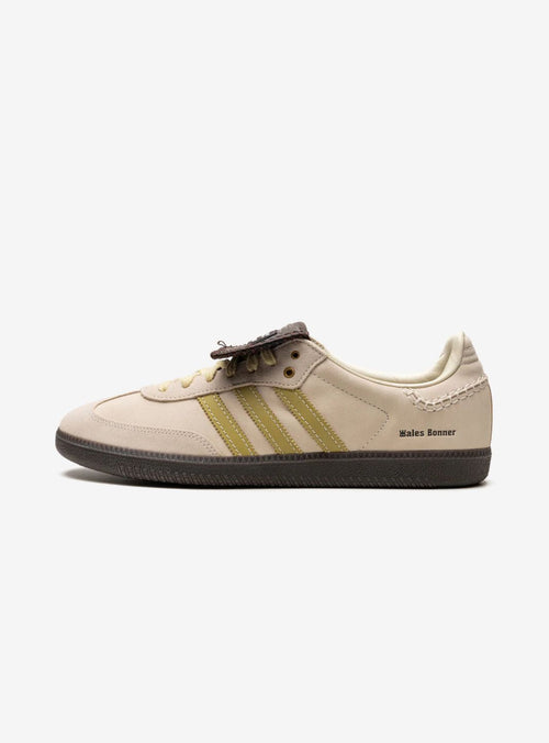 Adidas Samba Wales Bonner Ecrtin Brown Sneaker in braunem Leder mit exklusiven Details.