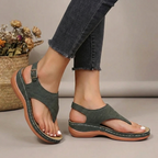 Frauen Plattform Sandalen Leichtgewichtig Bequem Synthetisch 2