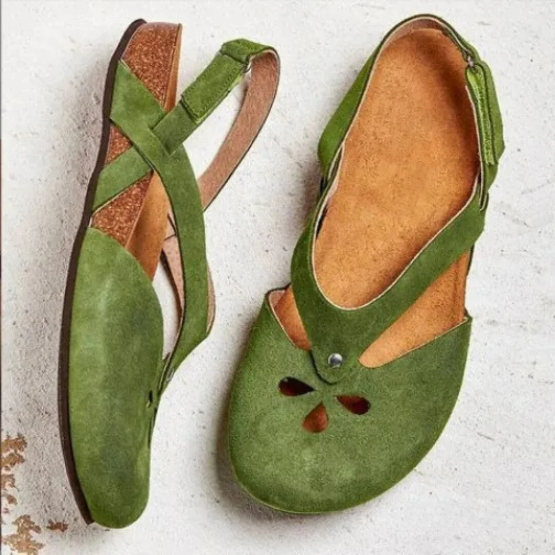 Bequeme verstellbare Sandalen für Frauen in verschiedenen Farben. 9