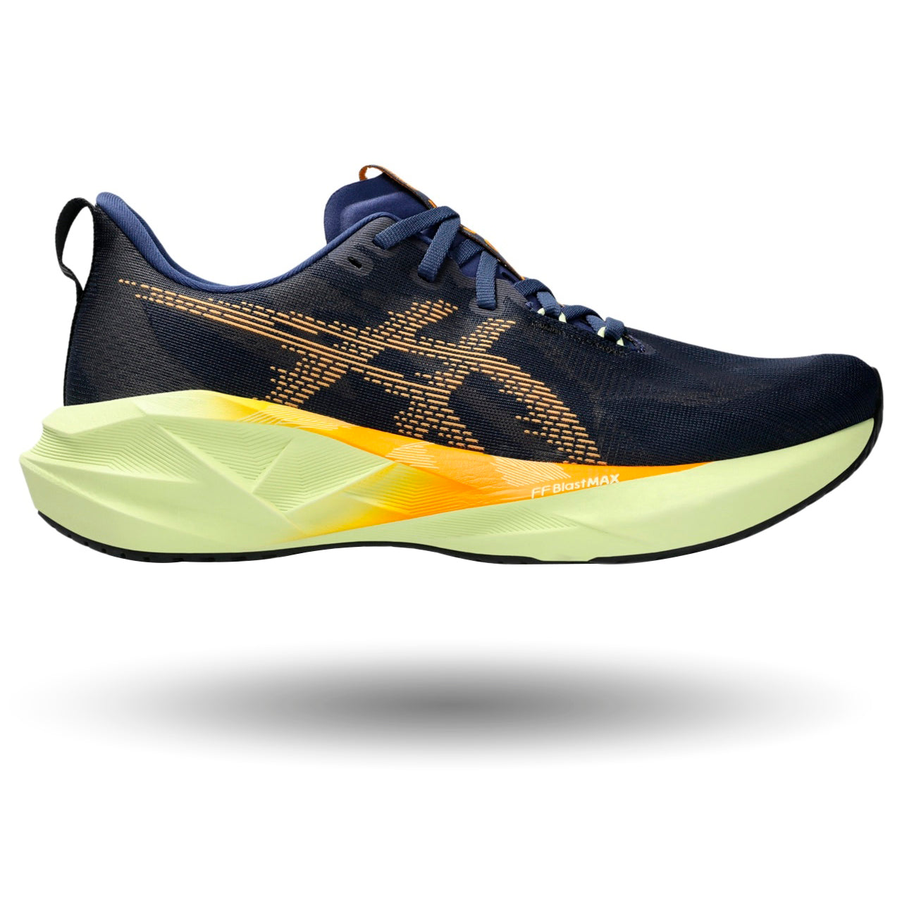 ASICS Damen Novablast 5 Laufsohlen in verschiedenen Farben. 17