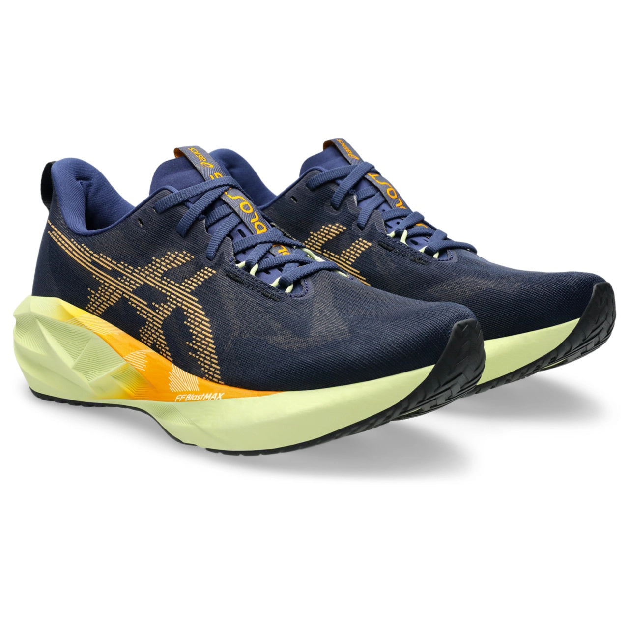ASICS Damen Novablast 5 Laufsohlen in verschiedenen Farben. 21
