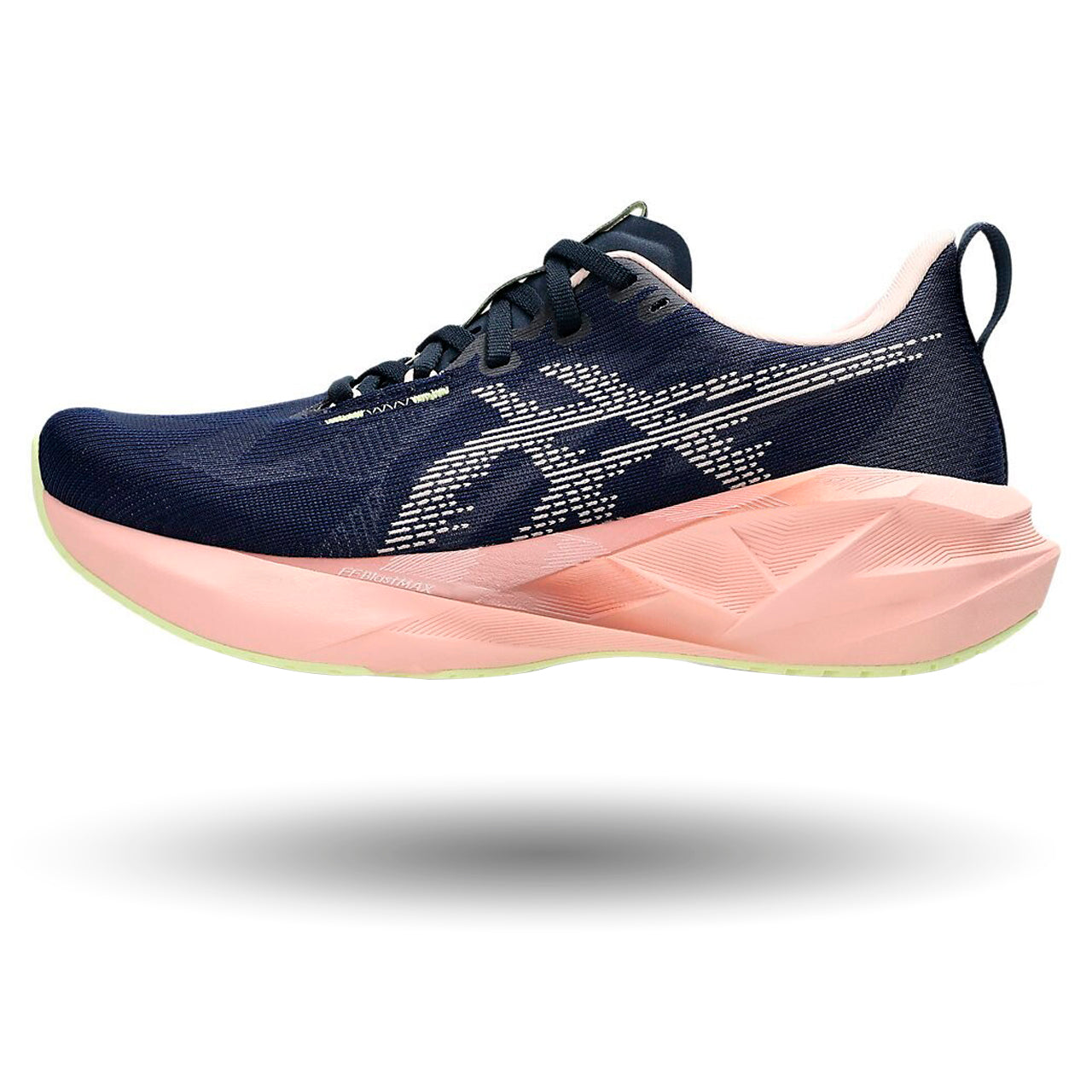 ASICS Damen Novablast 5 Laufsohlen in verschiedenen Farben. 22