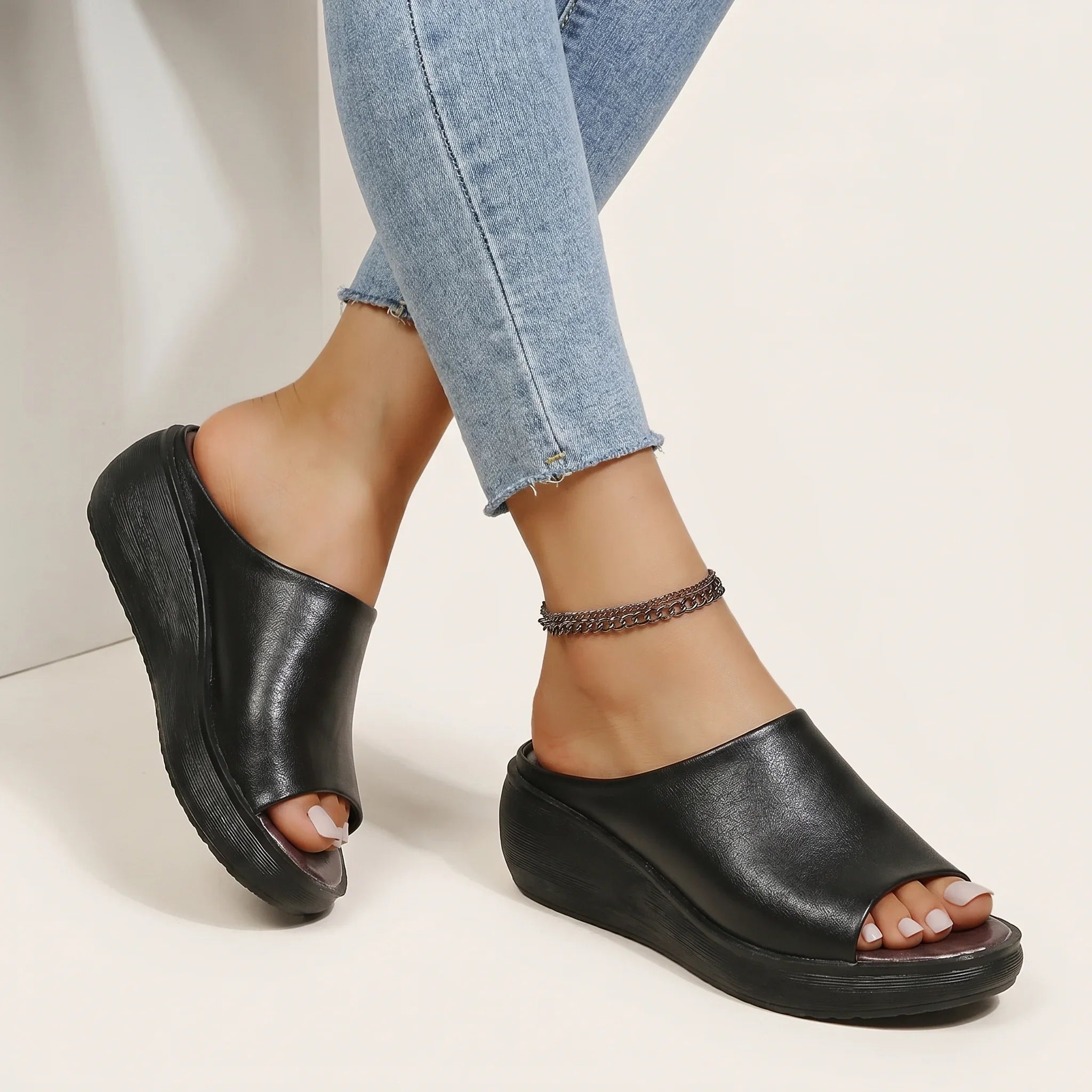 Damen Sandalen Schwarz