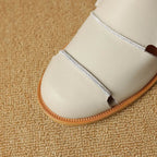 Slingback Sandalen Braun 8