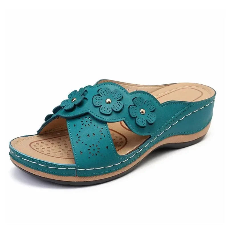 Damen Sandalen Blau 8