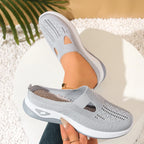 Damen Slip-On Mesh Mule Sneakers mit atmungsaktivem Design und gepolsterter Sohle. 7