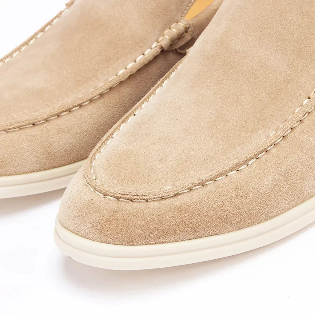Herren klassische Wildleder Slipper in elegantem Design 15