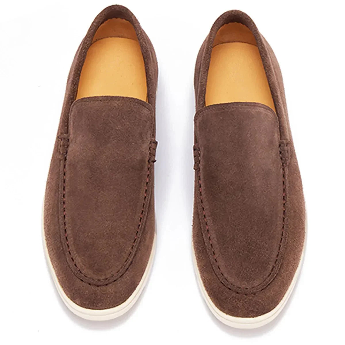 Herren klassische Wildleder Slipper in elegantem Design 6