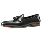 Herren Leder Quasten Slipper in eleganter Ausführung 3