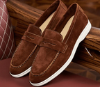 Herren Wildleder Penny Loafers in verschiedenen Farben und Größen. 2