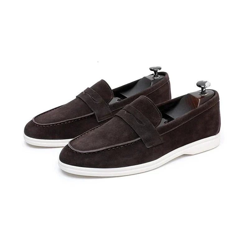Herren Wildleder Penny Loafers in verschiedenen Farben und Größen. 8