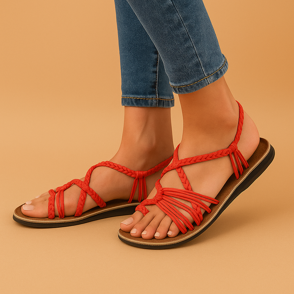 Isla Damen Bunte Sommer Sandalen – Bequeme Verstellbare Passform 5