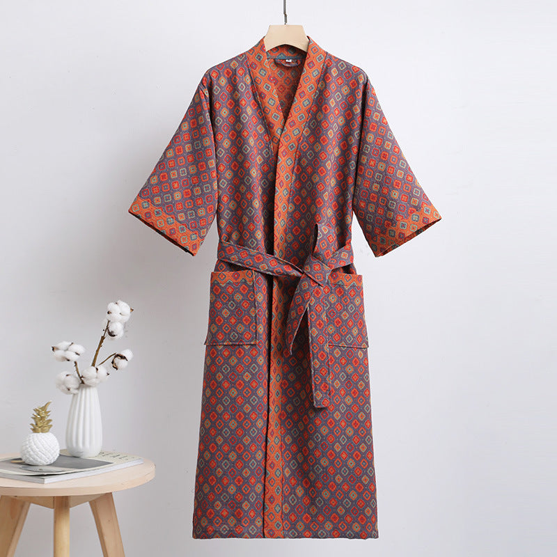 Kimono aus Baumwolle in Multicolor 2