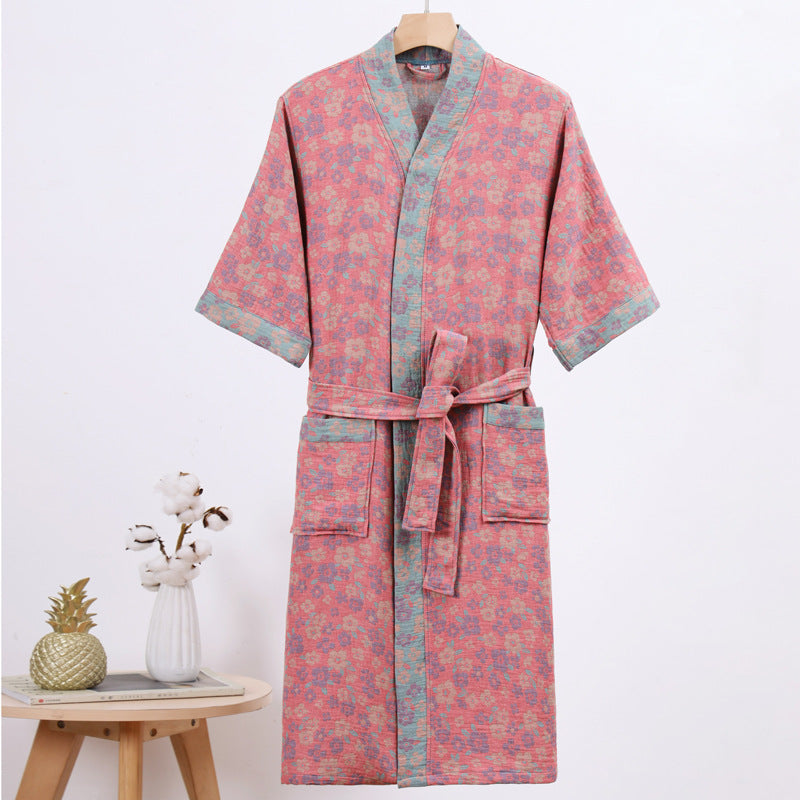 Kimono aus Baumwolle in Multicolor 3