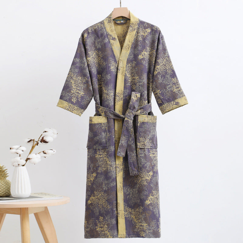 Kimono aus Baumwolle in Multicolor 4