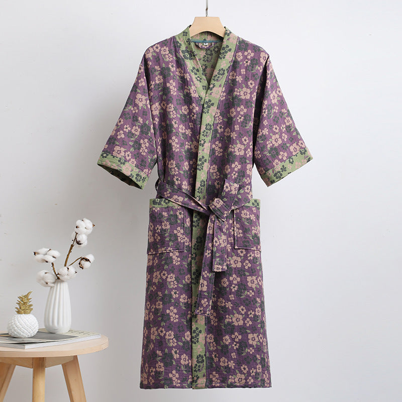 Kimono aus Baumwolle in Multicolor 5