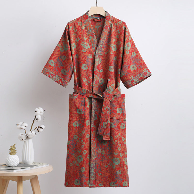 Kimono aus Baumwolle in Multicolor 6