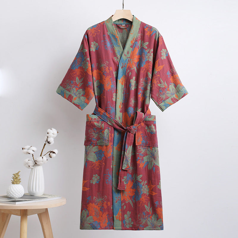 Kimono aus Baumwolle in Multicolor 7