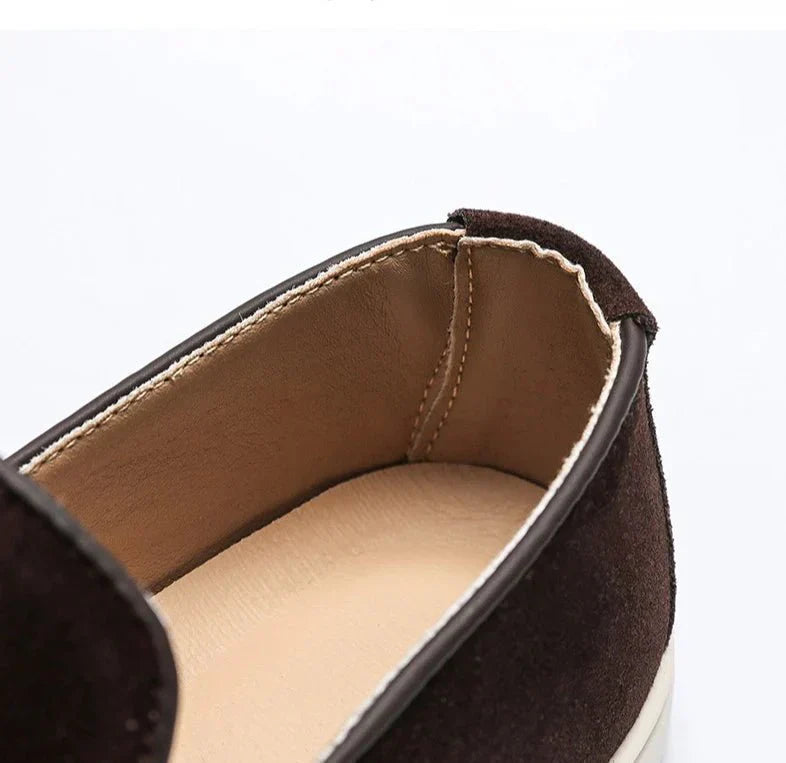 Männer Wildleder Quasten Slipper in eleganter Ausführung. 10