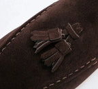 Männer Wildleder Quasten Slipper in eleganter Ausführung. 9