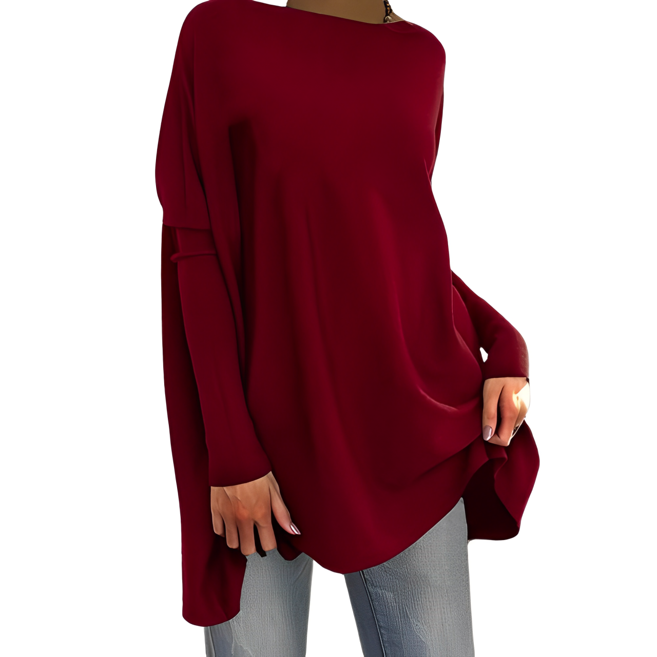 Oversize-Bluse in verschiedenen Farben 12