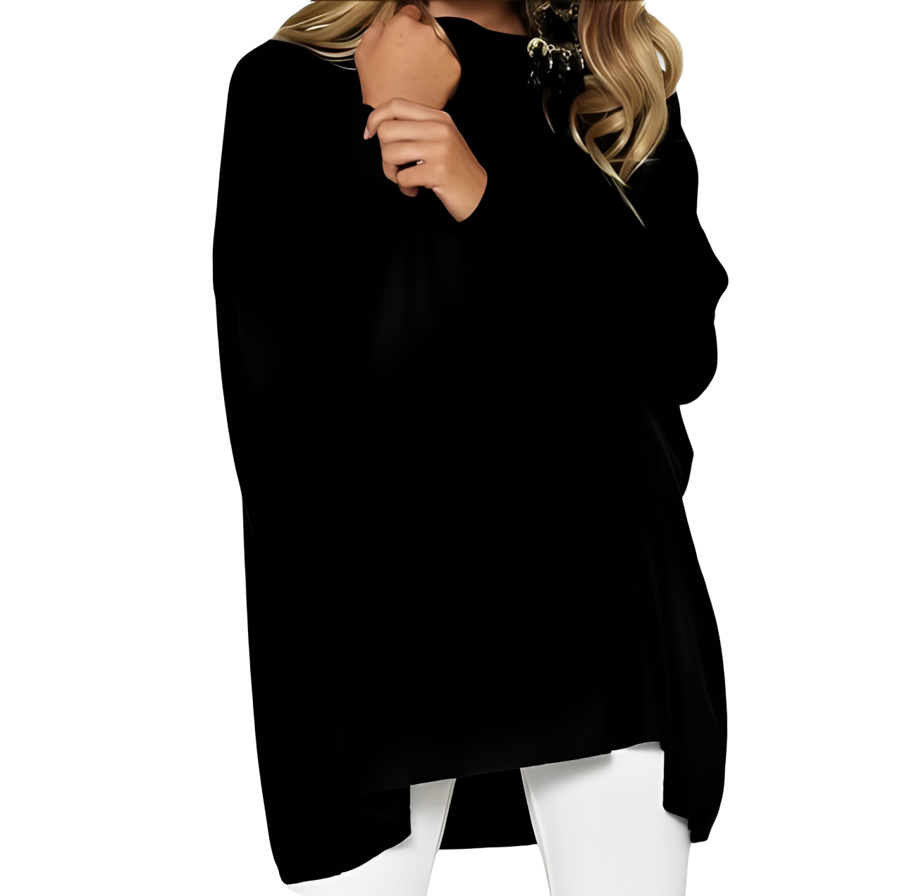 Oversize-Bluse in verschiedenen Farben 13