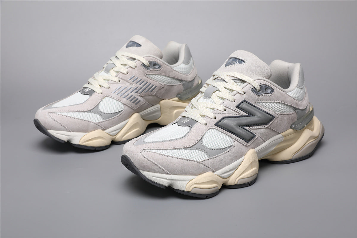 New Balance 9060-6 Grau Weiß Sneakers für jeden Tag. 8