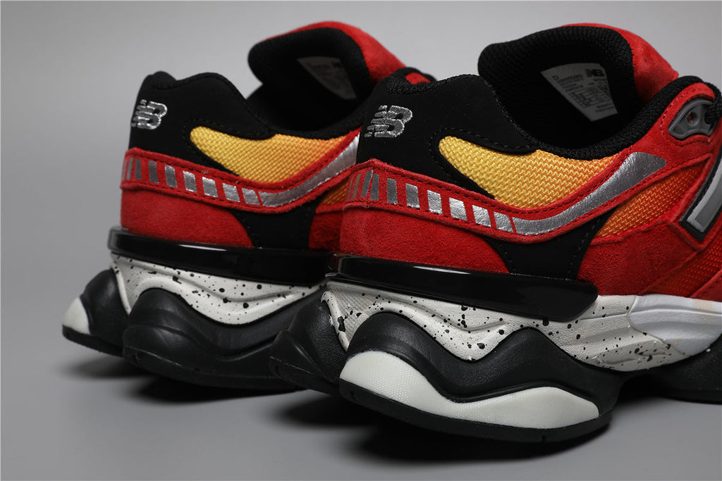New Balance 9060 Rot Orange Sneakers für jeden Anlass. 3