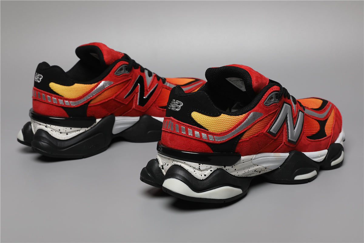 New Balance 9060 Rot Orange Sneakers für jeden Anlass. 7