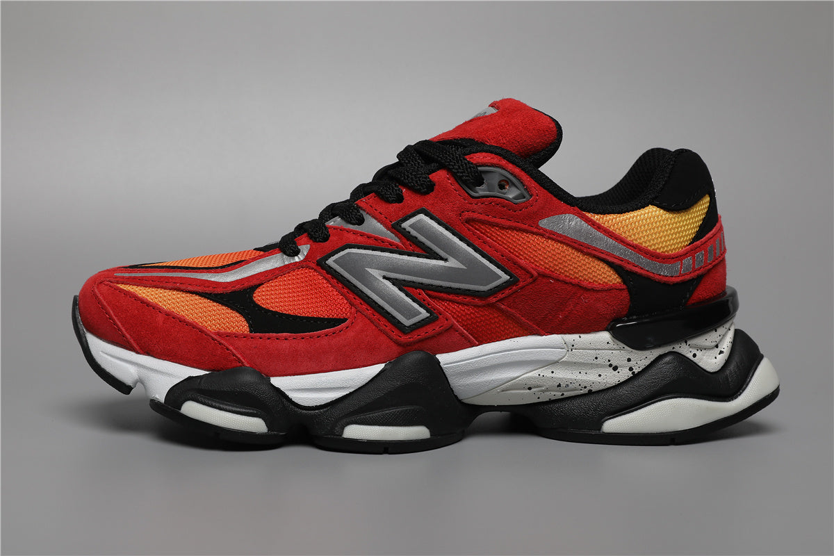 New Balance 9060 Rot Orange Sneakers für jeden Anlass. 8