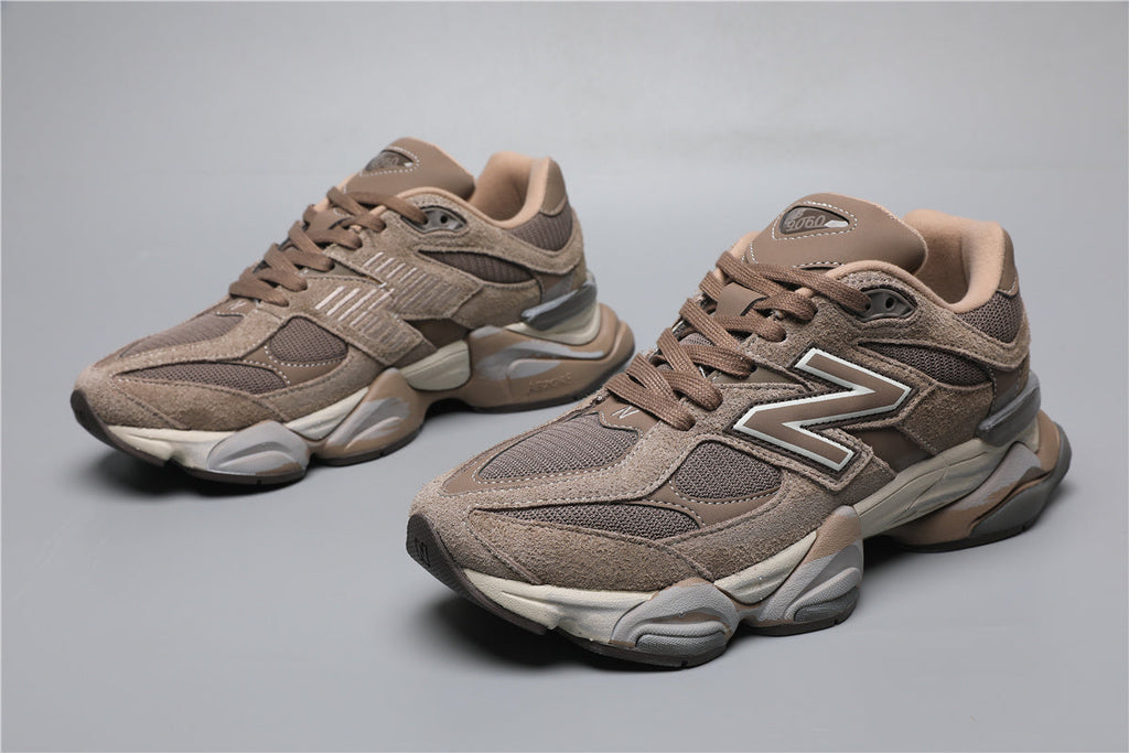 New Balance 9060 in Braun, bequeme Sneakers für jeden Anlass. 4