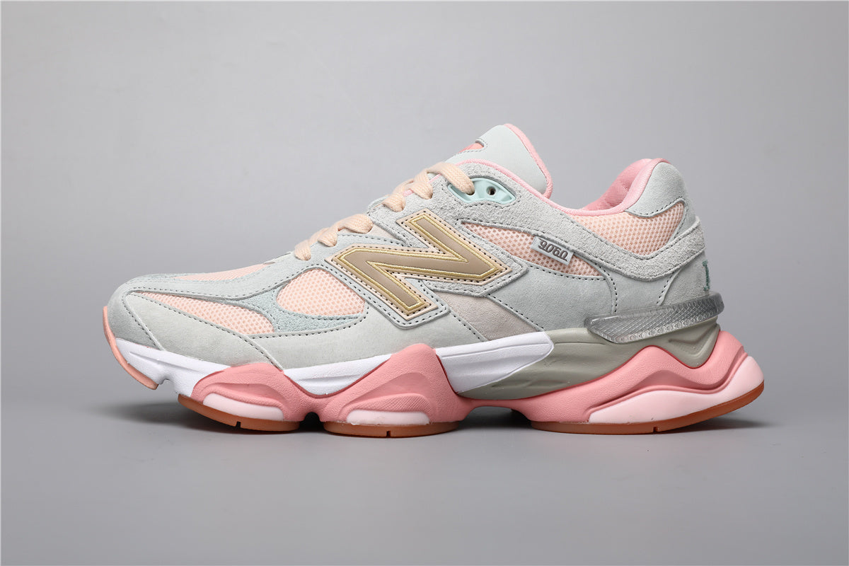 New Balance 9060 (Collab) Graue Pinke Sneakers von StreetLased 8