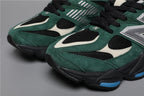 New Balance 9060 Grün Weiß Sneakers für stilvolle Abenteuer. 3