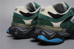 New Balance 9060 Grün Weiß Sneakers für stilvolle Abenteuer. 7