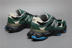 New Balance 9060 Grün Weiß Sneakers für stilvolle Abenteuer. 8