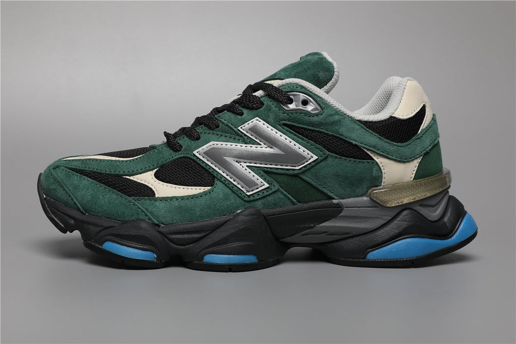 New Balance 9060 Grün Weiß Sneakers für stilvolle Abenteuer. 9