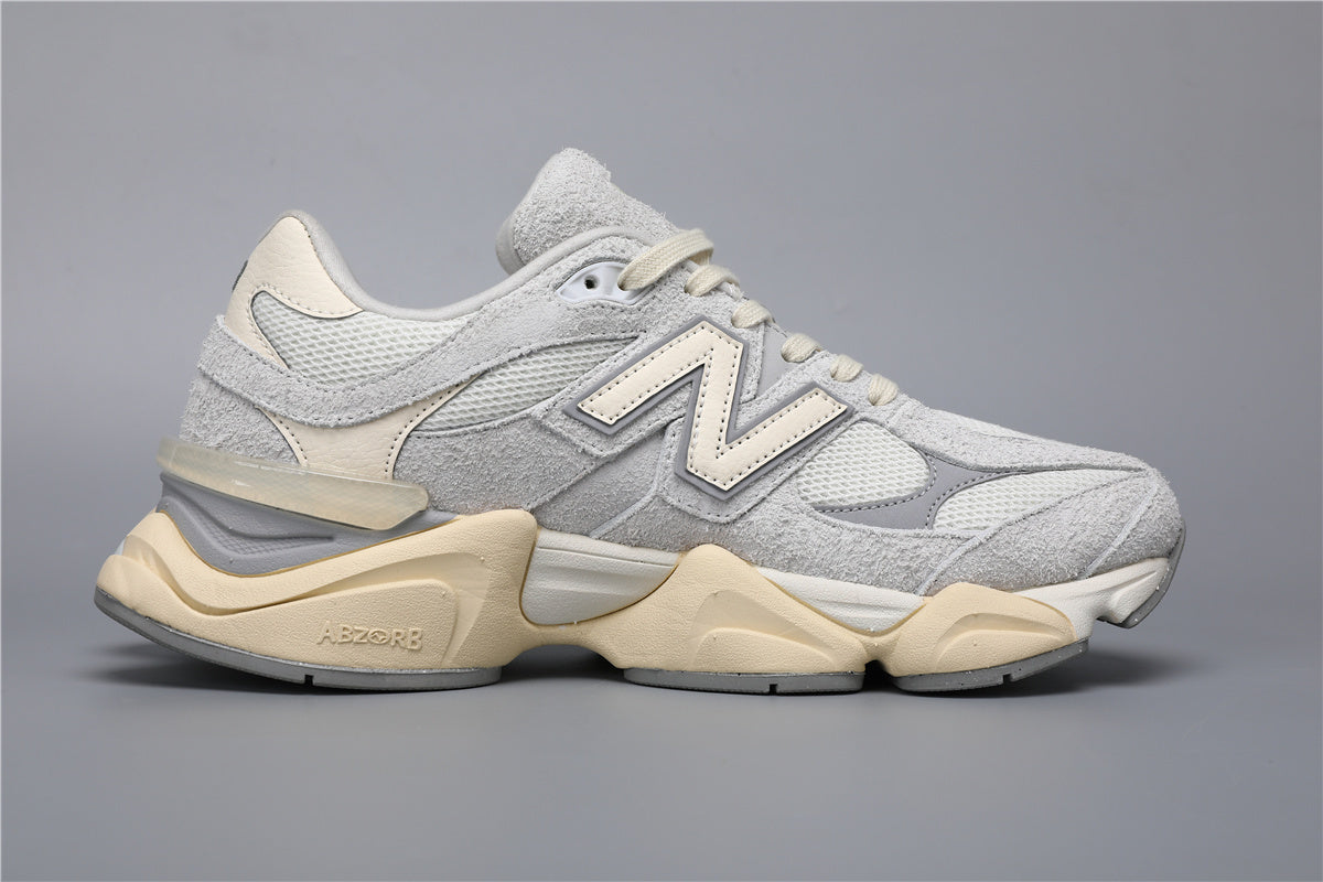 New Balance 9060 Grau Weiß Sneakers für Herren und Damen.