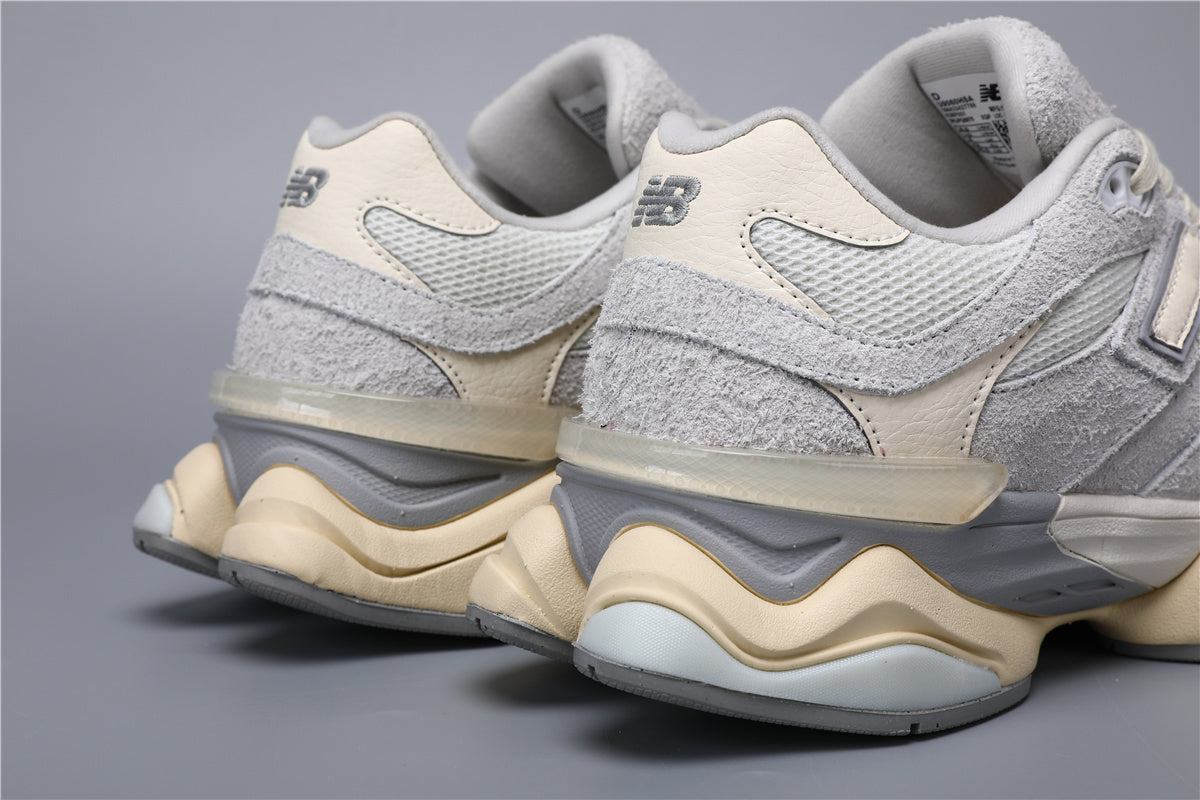 New Balance 9060 Grau Weiß Sneakers für Herren und Damen. 2
