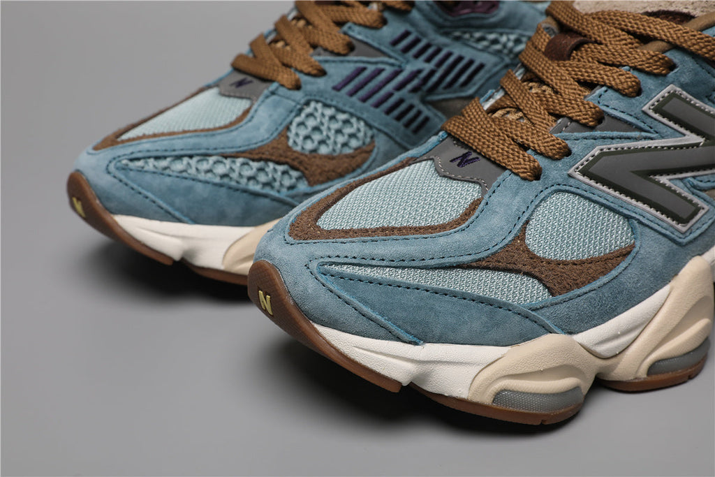 New Balance 9060 Nebelblau Sneakers für stilvolle Alltagsmode. 6